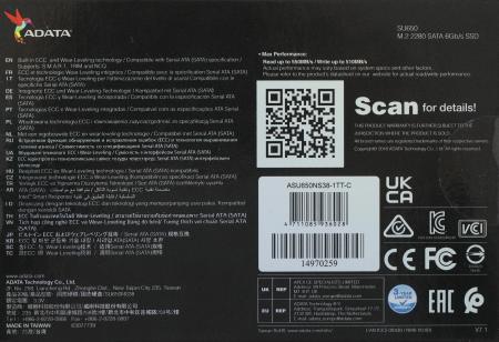 SSD ADATA Ultimate SU650 1TB ASU650NS38-1TT-C [ASU650NS38-1TT-C]