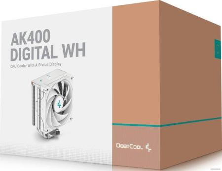 Системы охлаждения DeepCool AK400 Digital WH R-AK400-WHADMN-G [R-AK400-WHADMN-G]