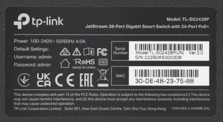 Коммутаторы TP-Link TL-SG2428P