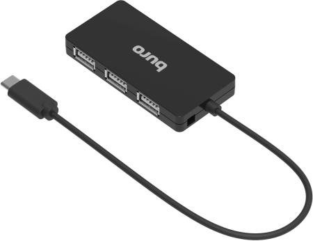 USB-хабы и док-станции Buro BPH-C-1730 [BU-USBC-HUB-4U21]