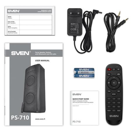 Беспроводные и портативные колонки SVEN PS-710 [PS-710, SV-021696]