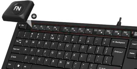 Наборы периферии A4Tech Fstyler F1010 (белый/серый)