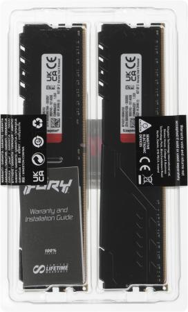Оперативная память Kingston FURY Beast 2x16GB DDR4 PC4-25600 KF432C16BBK2/32 [KF432C16BBK2/32]