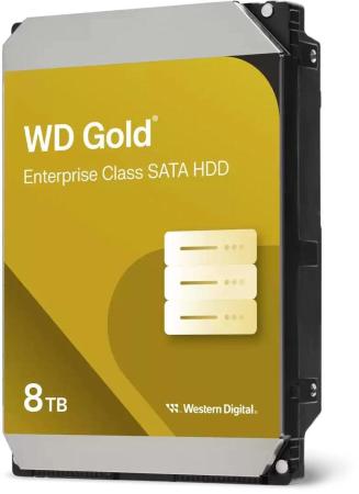 Жесткие диски WD Gold 8TB WD8005FRYZ [WD8005FRYZ]