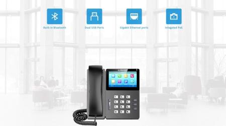 Проводные телефоны Flyingvoice FIP15G Plus [FIP15G Plus черный, 6973110730225]