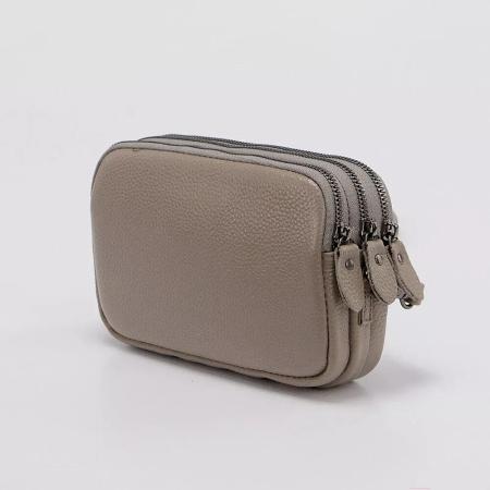 Женские и мужские сумки Poshete 886-60061-LCF (кофе) [886-60061-LCF]