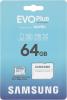 Карты памяти Samsung EVO Plus 2024 microSDXC 64GB (с адаптером) [MB-MC64SA, MB-MC64SA/EU]