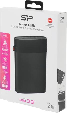Внешние накопители Silicon-Power Armor A85B 2TB SP020TBPHD85BS3K [SP020TBPHD85BS3K]