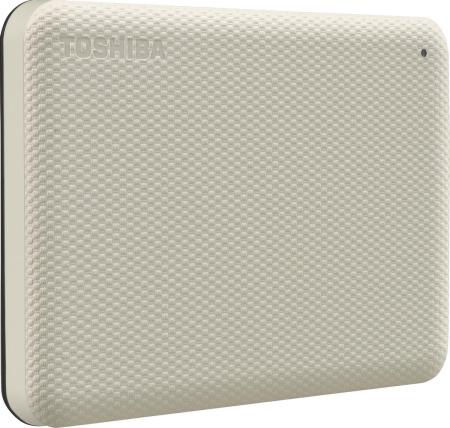 Внешние накопители Toshiba Canvio Advance 1TB HDTCA10EW3AA (бежевый) [HDTCA10EW3AA]
