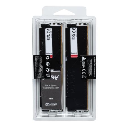 Оперативная память Kingston FURY Beast 2x16ГБ DDR5 6800 МГц KF568C34BBEK2-32 [KF568C34BBEK2-32]