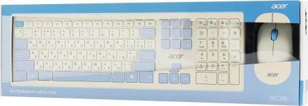 Наборы периферии Acer OCC205 (белый/голубой) [ZL.ACCEE.00C]