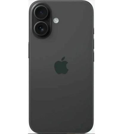 Мобильные телефоны Apple iPhone 16 128GB (черный) [MYE73HN/A]