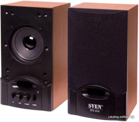 Мультимедиа акустика SVEN SPS-606 (черный) [SV-014230]