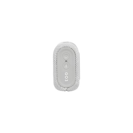 Беспроводные и портативные колонки JBL Go 3 (белый) [JBLGO3WHT]