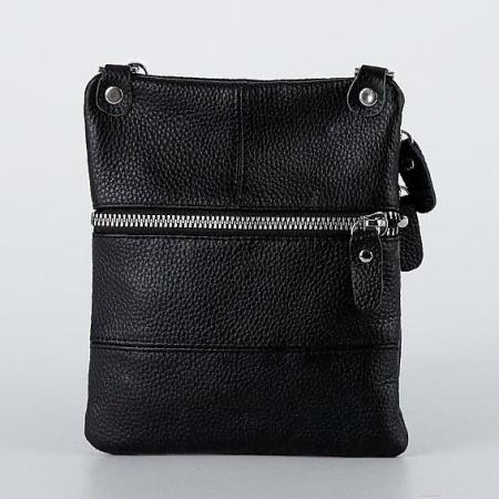 Женские и мужские сумки Poshete 886-9901-2-BLK (черный) [886-9901-2-BLK]