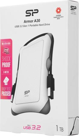 Внешние накопители Silicon-Power Armor A30 1TB White (SP010TBPHDA30S3W) [SP010TBPHDA30S3W, 4712702631227]