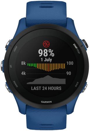 Умные часы и браслеты Garmin Forerunner 255 (темно-синий/черный) [010-02641-11]