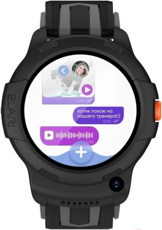 Умные часы и браслеты Elari KidPhone 4G Wink (черный)