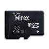Карты памяти Mirex microSD (Class 4) 2GB (13612-MCROSD02) [13612-MCROSD02]