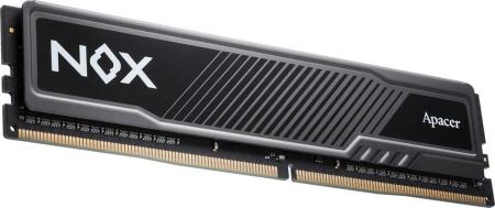 Оперативная память Apacer NOX 16ГБ DDR4 3200МГц AH4U16G32C28YMBAA-1 [AH4U16G32C28YMBAA-1]