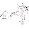 Кронштейны CACTUS CS-VM-LH08-AL Кронштейны CACTUS CS-VM-LH08-AL