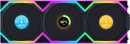 Системы охлаждения Lian Li Uni Fan SL 120 Wireless LCD G99.12SLLCD1W3B.R0 [G99.12SLLCD1W3B.R0]