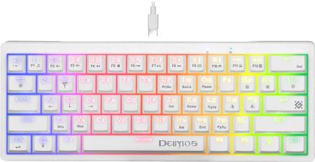 Клавиатуры Defender Deimos GK-303 (белый) [45304]