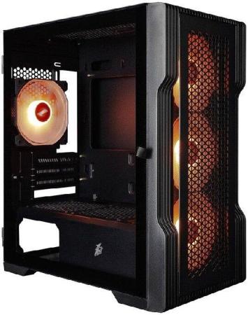 Корпуса 1stPlayer Trilobite T3 ARGB T3-BK-4F7 [T3-BK-4F7]
