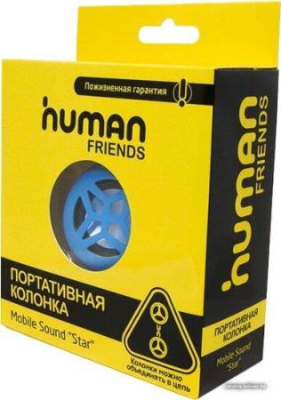 Беспроводные и портативные колонки Human Friends Star (синий)