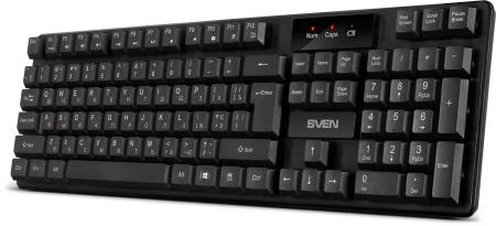 Клавиатуры SVEN KB-C2300W [KB-C2300W, 6438162021474, SV-021474]