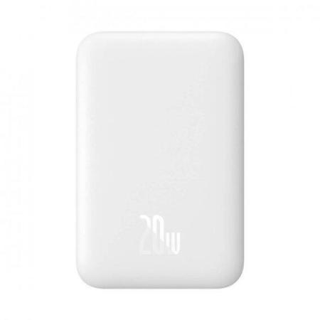 Портативные зарядные устройства Baseus Magnetic Wireless PPCX020002 6000mAh (белый) [PPCX020002]