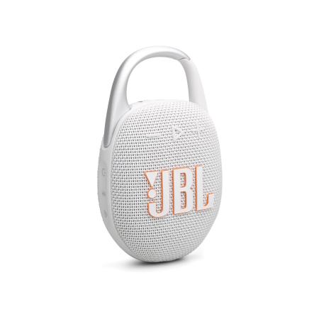 Беспроводные и портативные колонки JBL Clip 5 (белый) [JBLCLIP5WHT, 1200130010217]