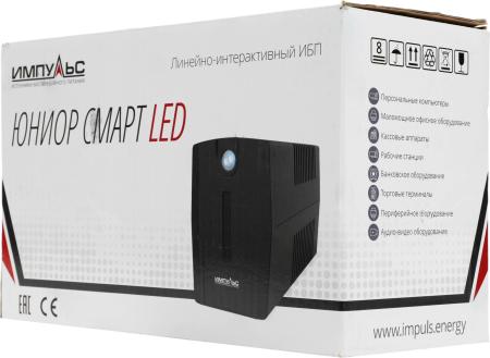 Источники бесперебойного питания Импульс Юниор Смарт 600 JS60114 [JS60114]