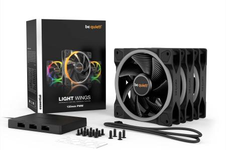 Системы охлаждения be quiet! Light Wings 120mm PWM Triple Pack BL076 [BL076]