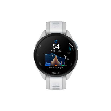 Умные часы и браслеты Garmin Forerunner 165 (туманно-серый/белый камень) [010-02863-21]