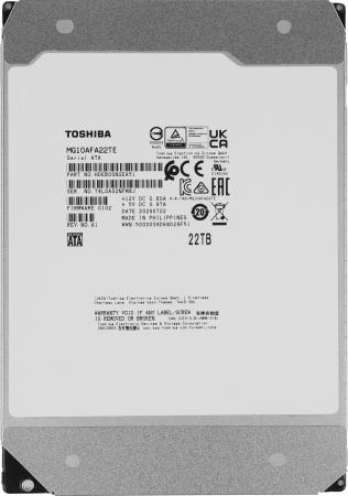 Жесткие диски Toshiba MG10 22TB MG10AFA22TE [MG10AFA22TE]