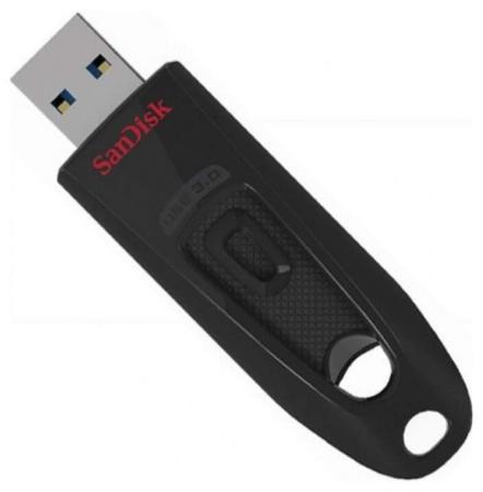 USB Flash SanDisk Ultra USB 3.0 Black 64GB (SDCZ48-064G-U46)
