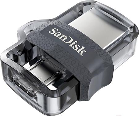 USB Flash SanDisk Ultra Dual M3.0 64GB [SDDD3-064G-G46] [SDDD3-064G-G46]