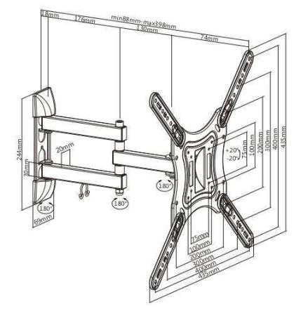 Кронштейны Metaldesign MD 3204 ExtraSlim [MD 3204]