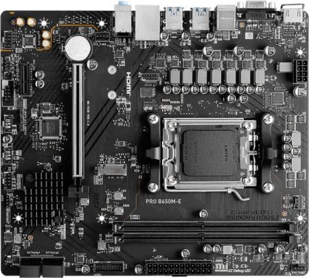 Материнские платы MSI Pro B650M-E