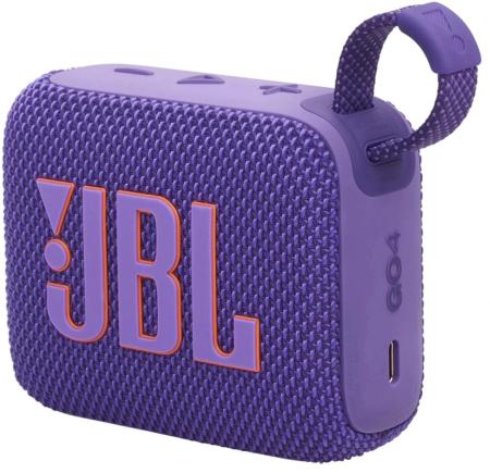 Беспроводные и портативные колонки JBL Go 4 (фиолетовый) [JBLGO4PUR, 1200130009471]