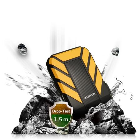 Внешние накопители ADATA HD710P 1TB (желтый) [AHD710P-1TU31-CYL]