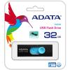 USB Flash ADATA UV320 32GB (черный/голубой) [AUV320-32G-RBKBL]