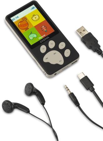 Плееры Digma S5 8GB [1954781, S5B, 4630143142075]