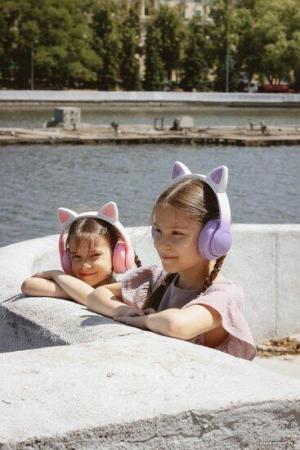 Наушники и гарнитуры Miru Cat EP-W10 (розовый) [W101]