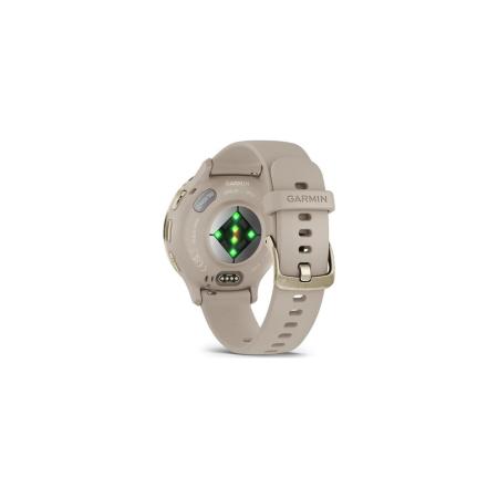 Умные часы и браслеты Garmin Venu 3S (френч-грей, с силиконовым ремешком) [010-02785-02]