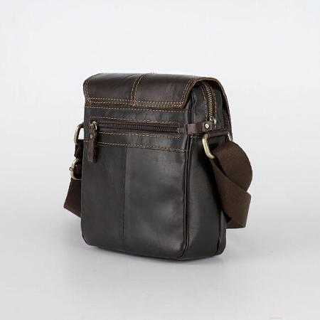 Женские и мужские сумки Poshete 196-3490-DBW (коричневый) [196-3490-DBW]