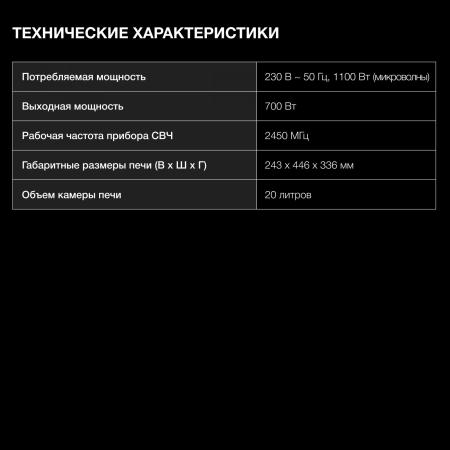 Микроволновые печи Hyundai HYM-M2041