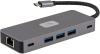 USB-хабы и док-станции Digma DS-810 [DS-810, 2023141, 4630143157079]