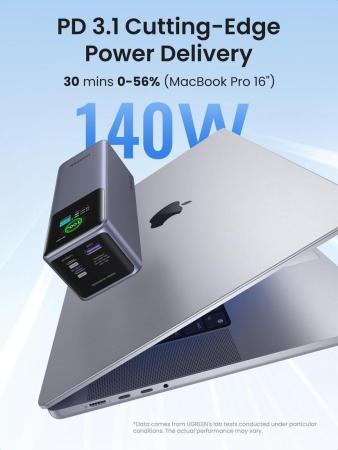 Портативные зарядные устройства Ugreen PB722 25000mAh (серый) [PB722-35525B, 35525B, 6941876242931]